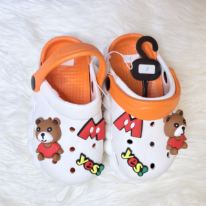 Kids Cartoon Bear Clogs